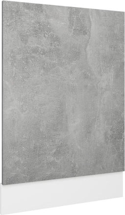 vidaXL - Vaatwasserpaneel - 45x3x67 - cm - spaanplaat - betongrijs
