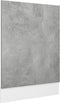 vidaXL - Vaatwasserpaneel - 45x3x67 - cm - spaanplaat - betongrijs
