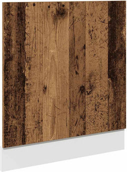 vidaXL - Vaatwasserpaneel - 60x1,5x67 - cm - bewerkt - hout - oud - houtkleurig