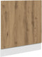 vidaXL - Vaatwasserpaneel - 60x1,5x67 - cm - bewerkt - hout - artisanaal - eiken