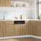 vidaXL - Vaatwasserpaneel - 60x1,5x67 - cm - bewerkt - hout - artisanaal - eiken