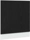 vidaXL - Vaatwasserpaneel - 60x1,5x67 - cm - bewerkt - hout - zwart - eiken