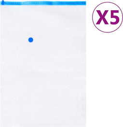 vidaXL Vacuümopbergzakken 10 st 120x70 cm