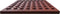 vidaXL - Valtegel - 6 - st - 50x50x3 - cm - rubber - rood