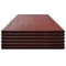 vidaXL - Valtegel - 6 - st - 50x50x3 - cm - rubber - rood