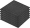 vidaXL - Valtegel - 6 - st - 50x50x3 - cm - rubber - zwart