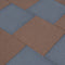 vidaXL - Valtegels - 18 - st - 50x50x3 - cm - rubber - grijs