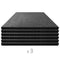 vidaXL - Valtegels - 18 - st - 50x50x3 - cm - rubber - zwart