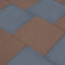 vidaXL - Valtegels - 6 - st - 50x50x3 - cm - rubber - grijs