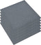 vidaXL - Valtegels - 6 - st - 50x50x3 - cm - rubber - grijs