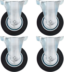 vidaXL - Vaste - wielen - 4 - st - 100 - mm