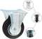 vidaXL - Vaste - wielen - 4 - st - 100 - mm