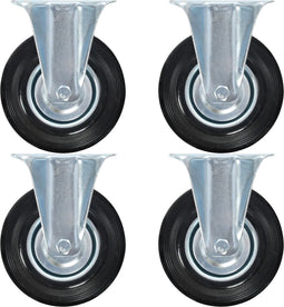 vidaXL - Vaste - wielen - 4 - st - 125 - mm