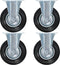 vidaXL - Vaste - wielen - 4 - st - 125 - mm