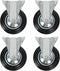 vidaXL - Vaste - wielen - 4 - st - 160 - mm