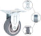vidaXL - Vaste - wielen - 4 - st - 50 - mm