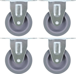vidaXL - Vaste - wielen - 4 - st - 75 - mm