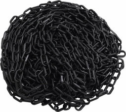 vidaXL - Veiligheidsketting - Ø - 4 - mm - 30 - m - kunststof - zwart