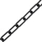 vidaXL - Veiligheidsketting - Ø - 4 - mm - 30 - m - kunststof - zwart