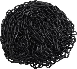 vidaXL - Veiligheidsketting - Ø - 6 - mm - 30 - m - kunststof - zwart