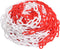 vidaXL - Veiligheidsketting - Ø - 8 - mm - 100 - m - kunststof - rood - en - wit
