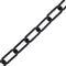 vidaXL - Veiligheidsketting - Ø - 8 - mm - 100 - m - kunststof - zwart