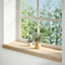 vidaXL - Vensterbanken - 2 - st - onbehandeld - 70x25x2 - cm - massief - eikenhout