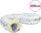 vidaXL - Ventilatieslang - geïsoleerd - Ø15 - 6 - m - cm - aluminium