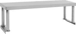 vidaXL - Verhoging - voor - werktafel - 120x30x35 - cm - roestvrij - staal