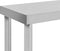 vidaXL - Verhoging - voor - werktafel - 120x30x35 - cm - roestvrij - staal