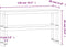 vidaXL - Verhoging - voor - werktafel - 2-laags - 110x30x65 - cm - roestvrij - staal