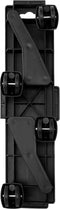 vidaXL - Verhuishondjes - met - 4 - wielen - 2 - st - 170 - kg - polypropeen - zwart