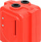 vidaXL - Verkeersbarrières - inklapbaar - 210x50x105 - cm - rood