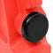 vidaXL - Verkeersbarrières - inklapbaar - 210x50x105 - cm - rood
