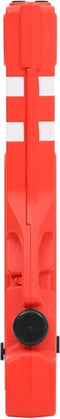 vidaXL - Verkeersbarrières - inklapbaar - 210x50x105 - cm - rood