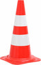vidaXL - Verkeerskegel - 20 - st - reflecterend - 50 - cm - rood - en - wit
