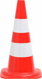 vidaXL - Verkeerskegel - 20 - st - reflecterend - 50 - cm - rood - en - wit