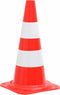 vidaXL - Verkeerskegels - 4 - st - reflecterend - 50 - cm - rood - en - wit