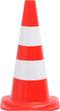 vidaXL - Verkeerskegels - 4 - st - reflecterend - 50 - cm - rood - en - wit