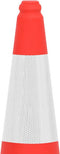vidaXL - Verkeerskegels - met - zware - basis - 10 - st - reflecterend - 75 - cm