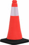 vidaXL - Verkeerskegels - met - zware - basis - 4 - st - reflecterend - 50 - cm