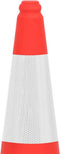 vidaXL - Verkeerskegels - met - zware - basis - 4 - st - reflecterend - 75 - cm