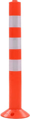 vidaXL Verkeerspalen 75 cm kunststof 5 st