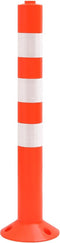 vidaXL - Verkeerspalen - met - ketting - 10 - st - 75 - cm - PE