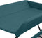 vidaXL - Verschoontafel - ijzer - groen