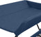 vidaXL - Verschoontafel - ijzer - marineblauw
