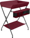 vidaXL - Verschoontafel - ijzer - rood
