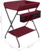 vidaXL - Verschoontafel - ijzer - rood