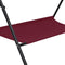 vidaXL - Verschoontafel - ijzer - rood