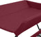 vidaXL - Verschoontafel - ijzer - rood